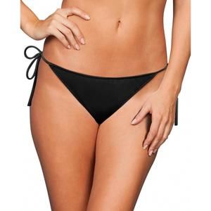 NEW ZALI string bikini bottom in black
